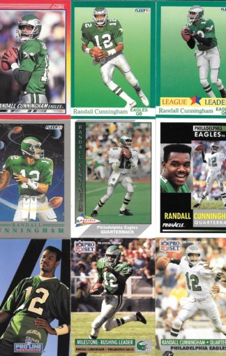 Randall Cunningham Cards Lot 2