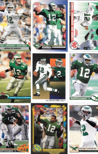 Randall Cunningham Cards Lot 3