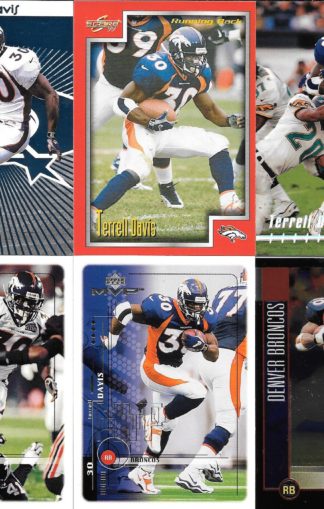 Terrell Davis Cards Lot 2