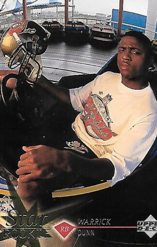 1997 Upper Deck #011 Warrick Dunn Rookie