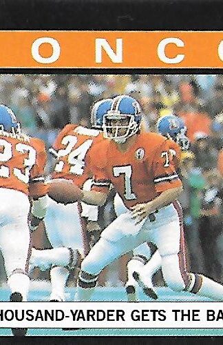 1985 Topps #235 John Elway TL