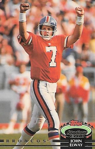 1992 Stadium Club #110 John Elway