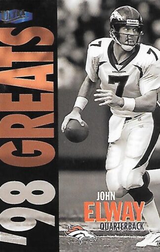 1998 Ultra #376 John Elway