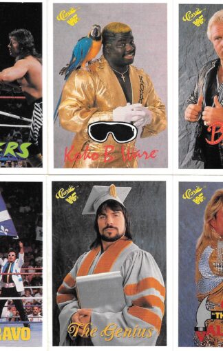 1990 Classic WWF #28-33