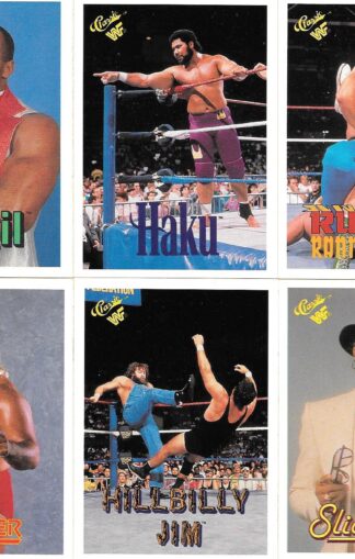 1990 Classic WWF #34-35,39-41