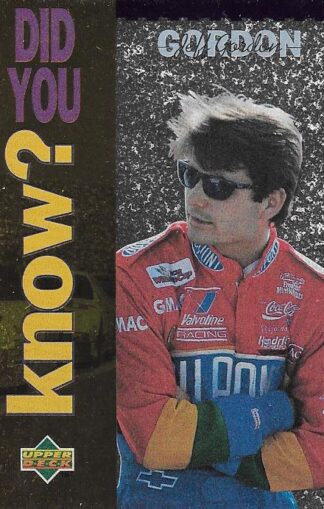 1995 Upper Deck #163 Jeff Gordon