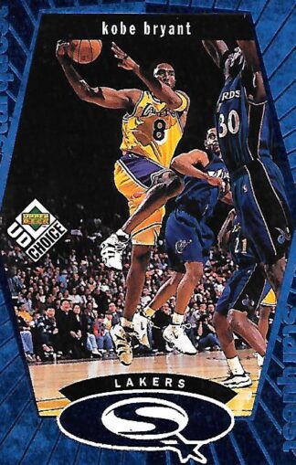 1998-99 UD Choice Starquest Blue #SQ13 Kobe Bryant