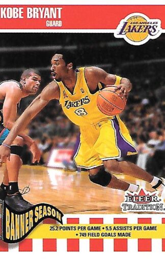 2002-03 Fleer Tradition #259 Kobe Bryant