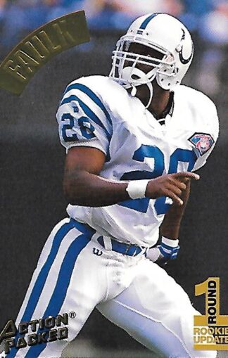 1994 Action Packed #122 Marshall Faulk Rookie Card