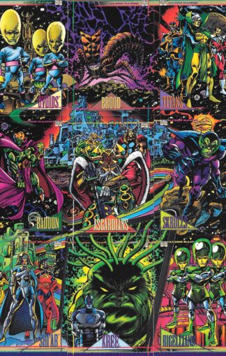 1993 Marvel Universe IV #118-126