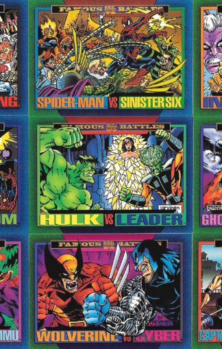 1993 Marvel Universe IV #154-162