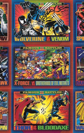 1993 Marvel Universe IV #163-171