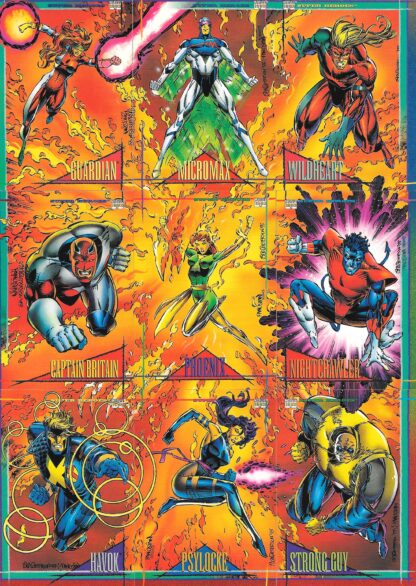 1993 Marvel Universe IV #37-45