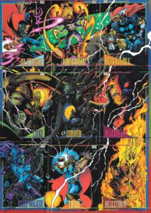 1993 Marvel Universe IV #46-54