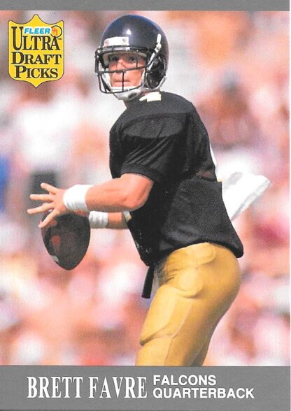 1991 Ultra #283 Brett Favre Rookie