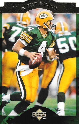 1996 Collector's Choice A Cut Above #006 Brett Favre