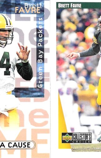 1997 Collector's Choice #071(NG) & #224 Brett Favre