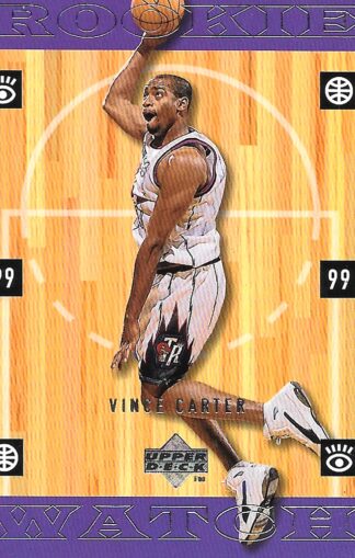 1998-99 Upper Deck #316 Vince Carter Rookie