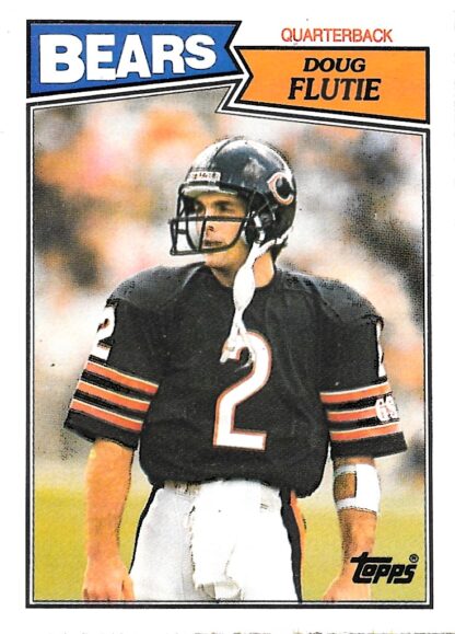 1987 Topps #045 Doug Flutie Rookie