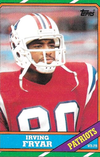 1986 Topps #034 Irving Fryar