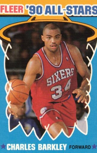 Charles Barkley 1990-91 Fleer All-Stars #001