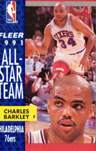 Charles Barkley 1991-92 Fleer Cards