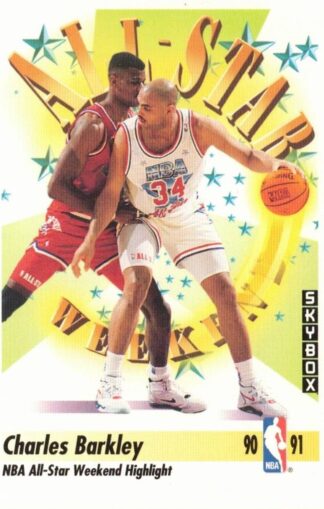 Charles Barkley 1991-92 SkyBox Cards