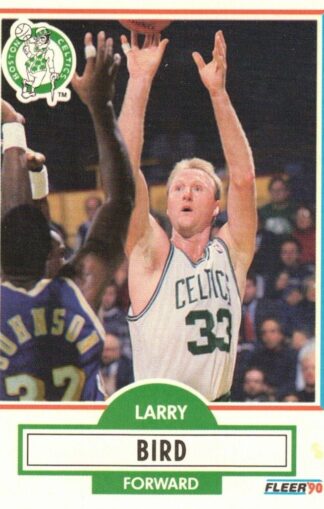 Larry Bird 1990-91 Fleer #008