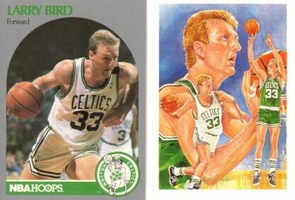 Larry Bird 1990-91 Hoops Cards