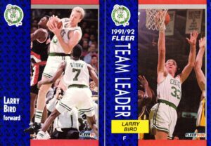 Larry Bird 1991-92 Fleer Cards