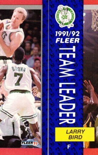 Larry Bird 1991-92 Fleer Cards