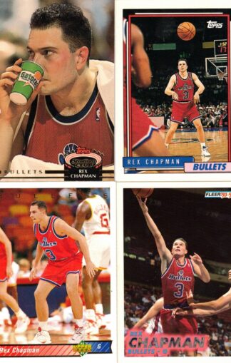 Rex Chapman Cards Lot 2