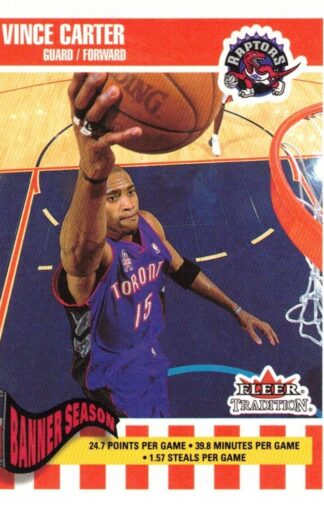 Vince Carter 2002-03 Fleer Tradition #269