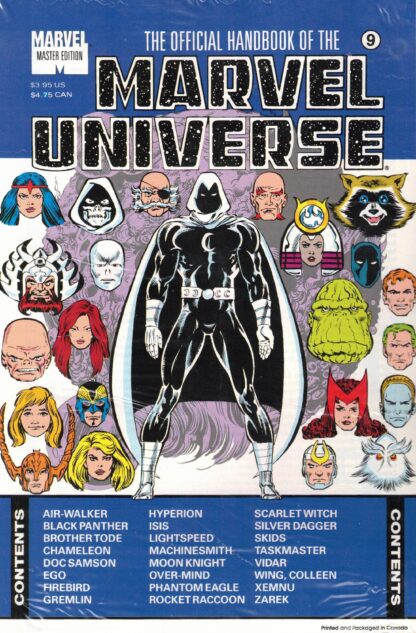 Official Handbook of the Marvel Universe Master Edition #009