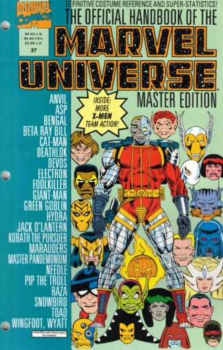 Official Handbook of the Marvel Universe Master Edition #027