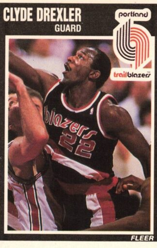 1989-90 Fleer #128 Clyde Drexler