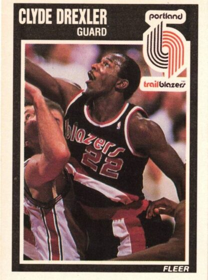 1989-90 Fleer #128 Clyde Drexler