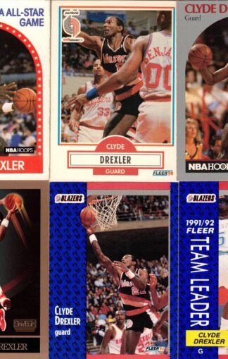 Clyde Drexler Cards - Lot 1