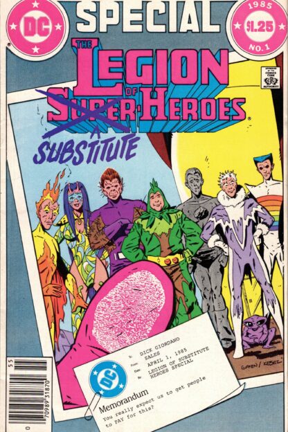 Legion of Substitute Heroes Special #001