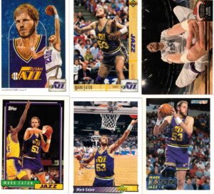 Mark Eaton Cards Lot 2