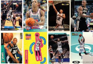 Sean Elliott Cards Lot 2