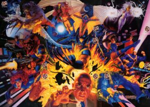 1994 Fleer Ultra X-Men Team Portraits #1-9