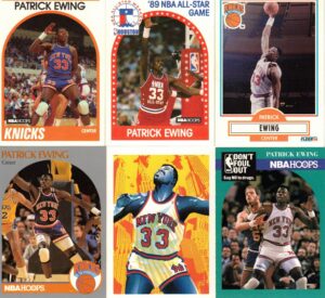 Patrick Ewing Cards Lot 1