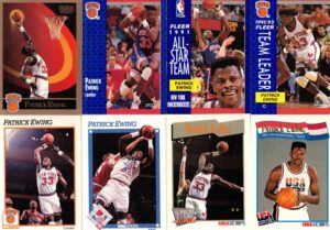 Patrick Ewing Cards Lot 2