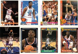 Patrick Ewing Cards Lot 4