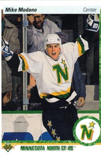 1990-91 Upper Deck #046 Mike Modano Rookie Card