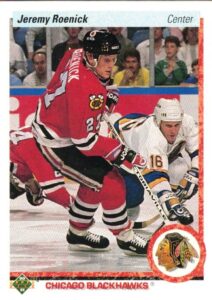 1990-91 Upper Deck #063 Jeremy Roenick Rookie Card