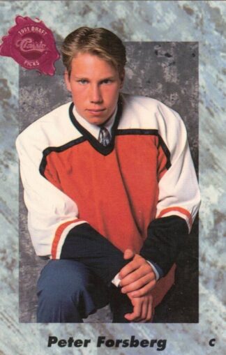 1991 Classic Four Sport #005 Peter Forsberg